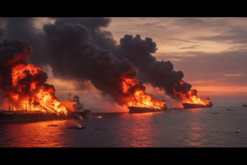 Íránské útoky na tankery v Perském zálivu vyhnaly ceny ropy k hranici 100 dolarů