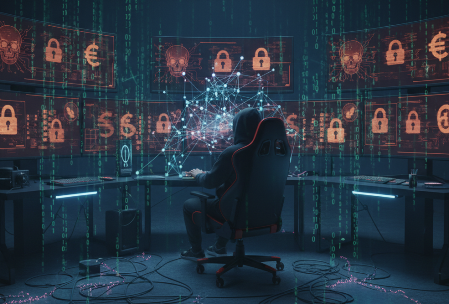 Umělá inteligence pohání rekordní vlnu podvodů ve Spojeném království