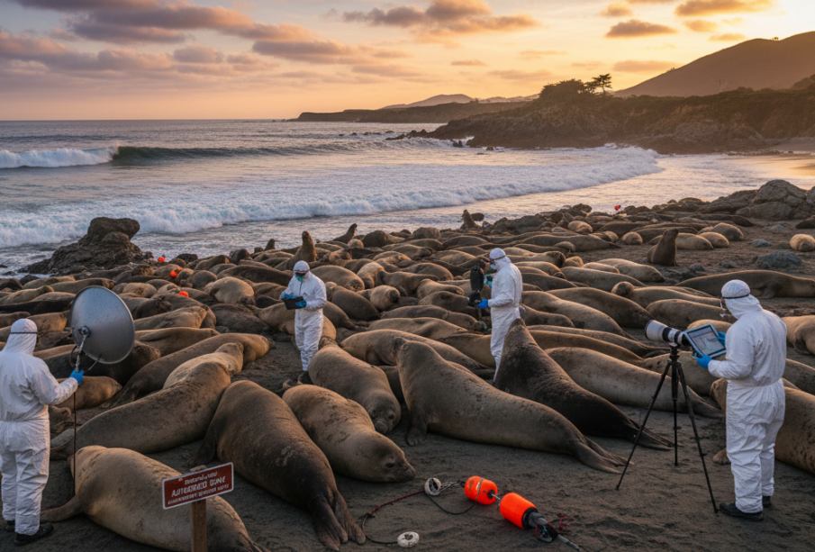 Virus H5N1 decimuje kalifornské tuleně: První vlna globální biologické krize má jasná ekonomická čísla