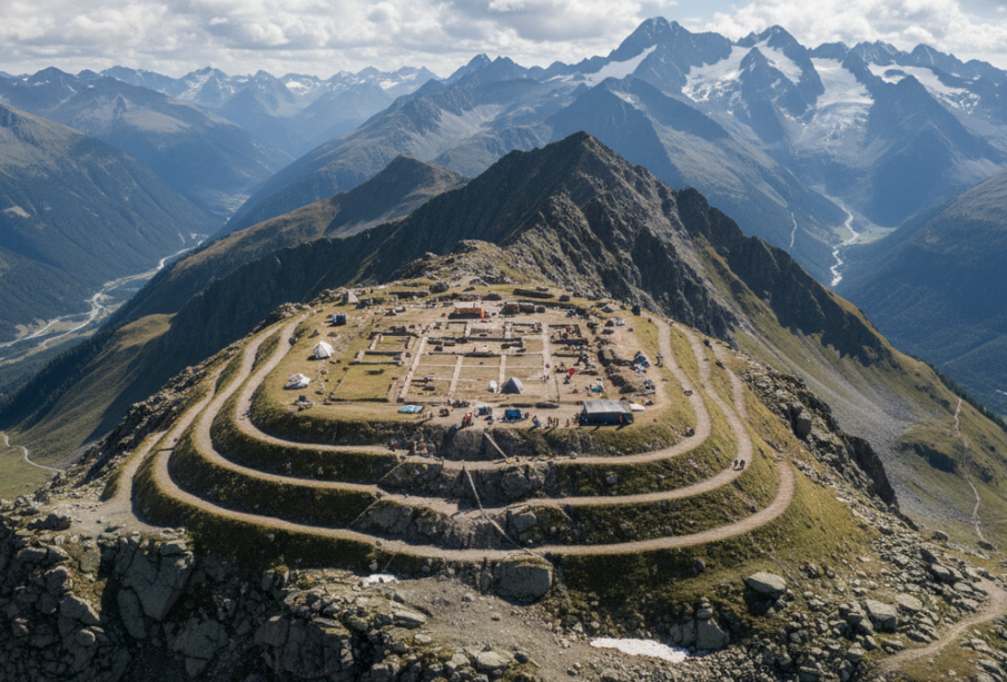 Nález, který změnil chápání římské logistiky: Archeologové objevili 2 000 let starý vojenský tábor v alpské výšce 2 200 metrů