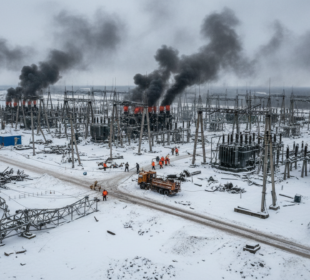 Masivní ruský útok paralizuje energetiku: 430 dronů míří na ukrajinské elektrárny