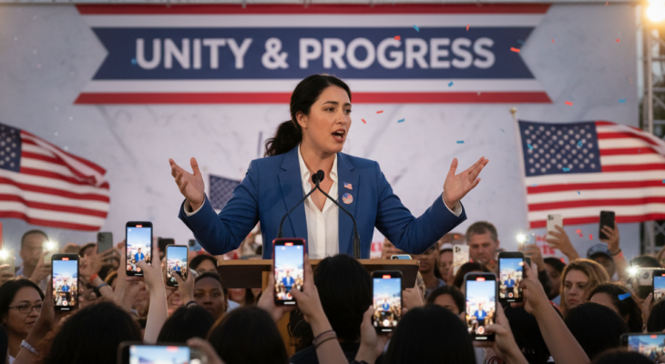 Influencerka v boji o Kongres: Jak gen Z mění americkou politiku skrze autenticitu