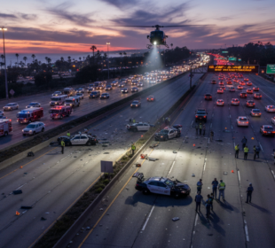 Kalifornský soud řeší trestnou nehodu: Když rychlost 209 km/h znamená vraždu