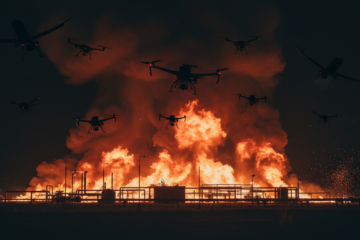 V tichu dronů a křiku obětí: Dronová ofenzíva mění povahu války