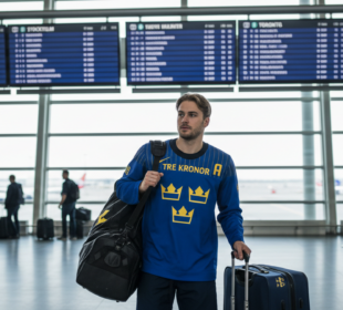 Švédský hokejový talent míří za americkým snem: Victor Eklund začíná nový život