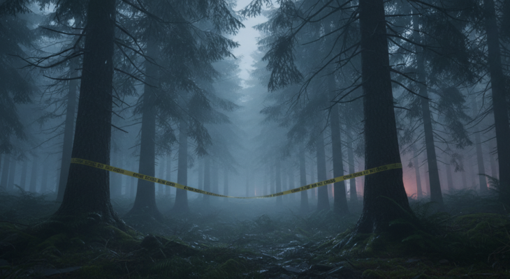 Zločin ve welšském lese: Zlaté zuby a bolavá záda, které již deset let hledají identitu zavražděného muže