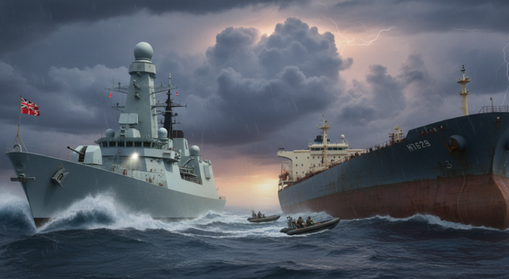 Britská flotila dostala zelenou: Hra s ruskou stínovou flotilou skončila