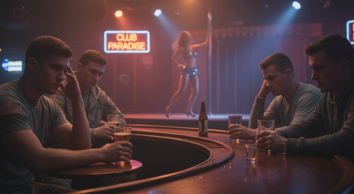 Když vojáci hledají útěchu v barech: Proč mladí námořníci před nasazením ztratili OPSEC?