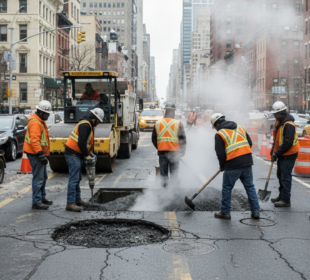 Nejrychlejší záplatování děr v historii: Co když politici slaví základní práci?