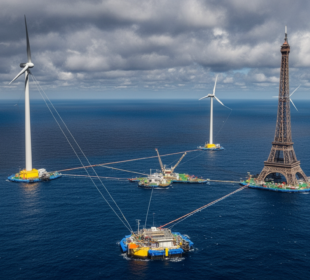 Investice za 115 miliard korun: Kalifornie testuje největší plovoucí větrnou farmu světa