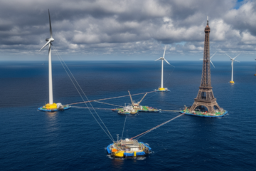 Investice za 115 miliard korun: Kalifornie testuje největší plovoucí větrnou farmu světa