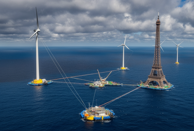 Investice za 115 miliard korun: Kalifornie testuje největší plovoucí větrnou farmu světa