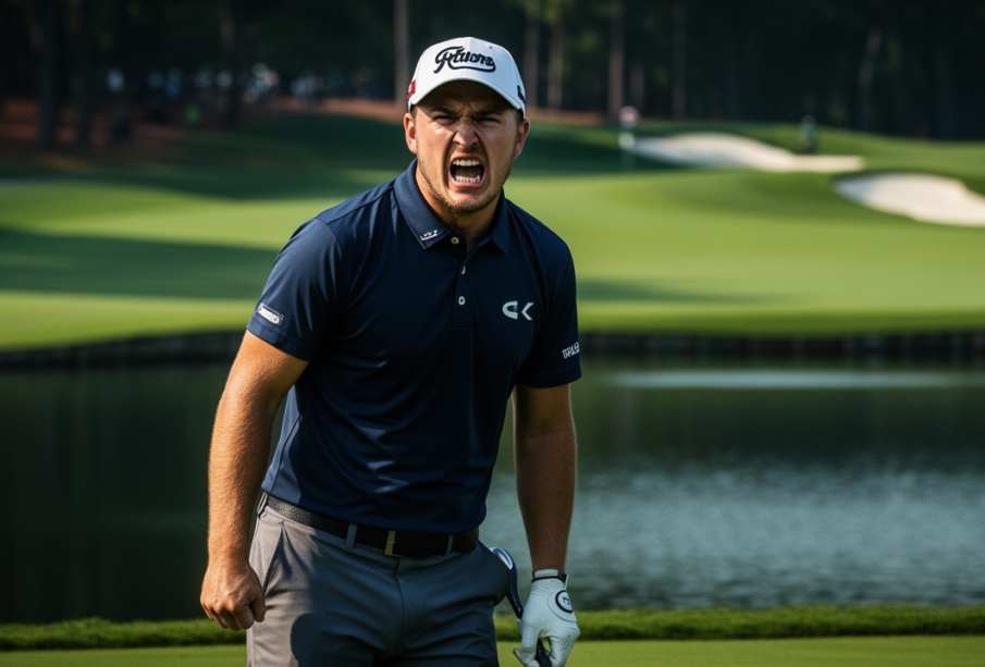 MacIntyre explodoval na Masters: Prostředníček a křik skončily napomenutím